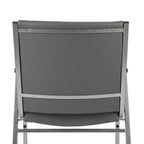 Chaise empilable robuste avec accoudoirs - 21P x 21L x 31H