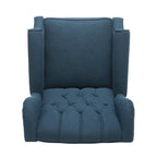 Fauteuils inclinables en tissu touffeté Walter (lot de 2) par Christopher Knight Home