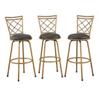 Tabourets Alyssa à hauteur réglable et pivotants Simple Living (lot de 3)