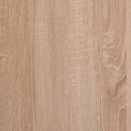 Portant à Vêtements en Métal Armoire Ouverte Autoportante avec Un Tiroir Tringle à Vêtements - Marron Clair