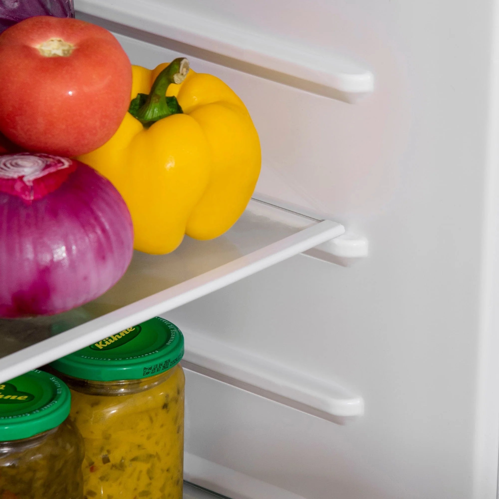 HOMCOM Mini-réfrigérateur de 90,6 L avec congélateur, Réfrigérateur compact à porte unique avec thermostat réglable pour chambre