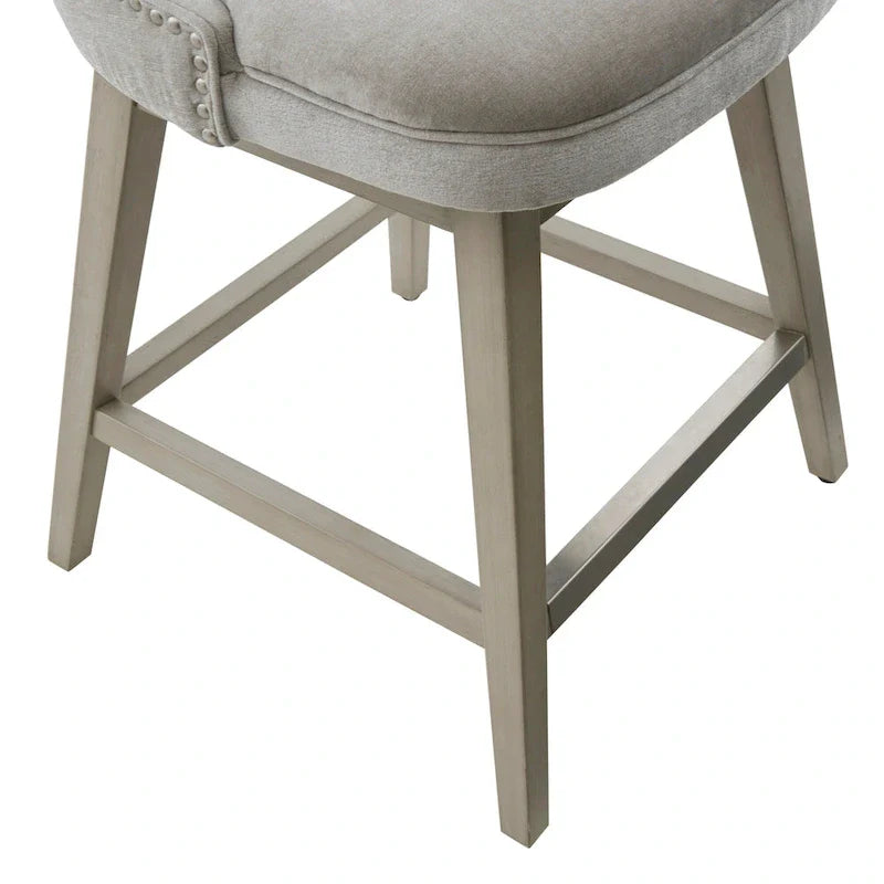 Tabouret de comptoir pivotant à 360 degrés Janet de Madison Park