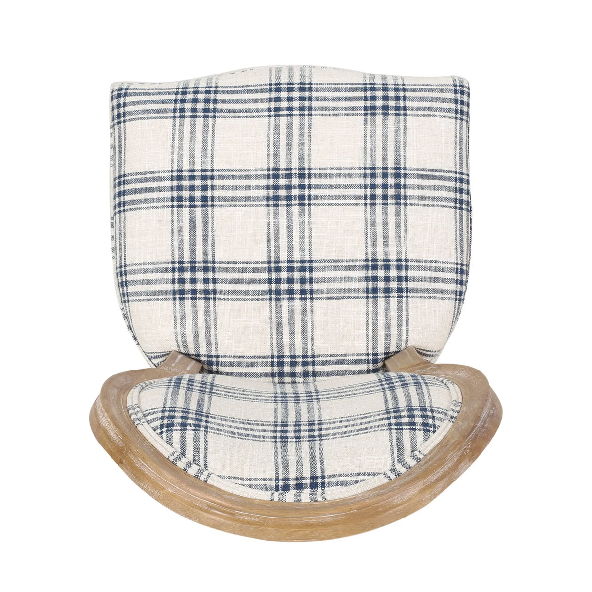 Chaises de salle à manger en tissu de style campagnard français - NH419413