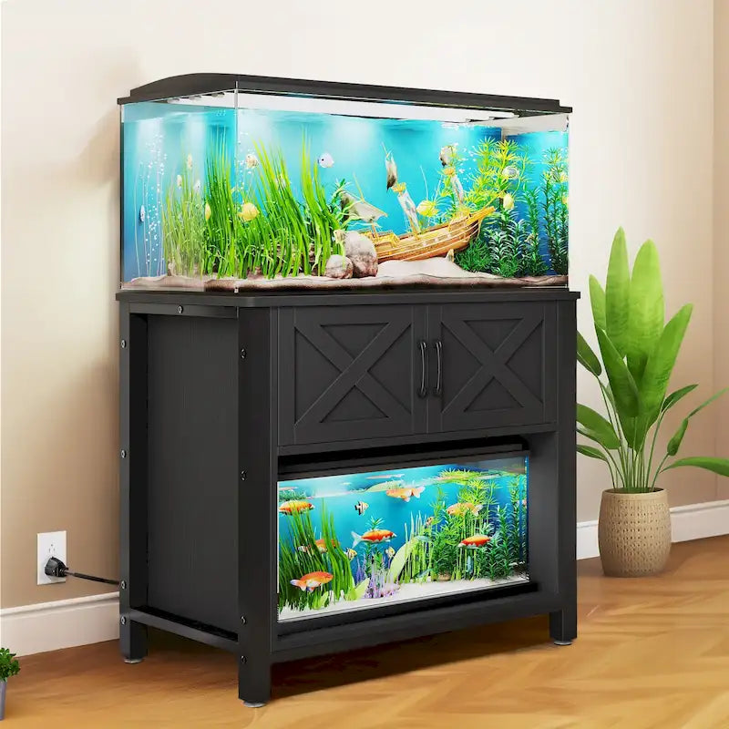 Meuble Support d'Aquarium Moasis 40-50 Gallons avec Prises de Courant