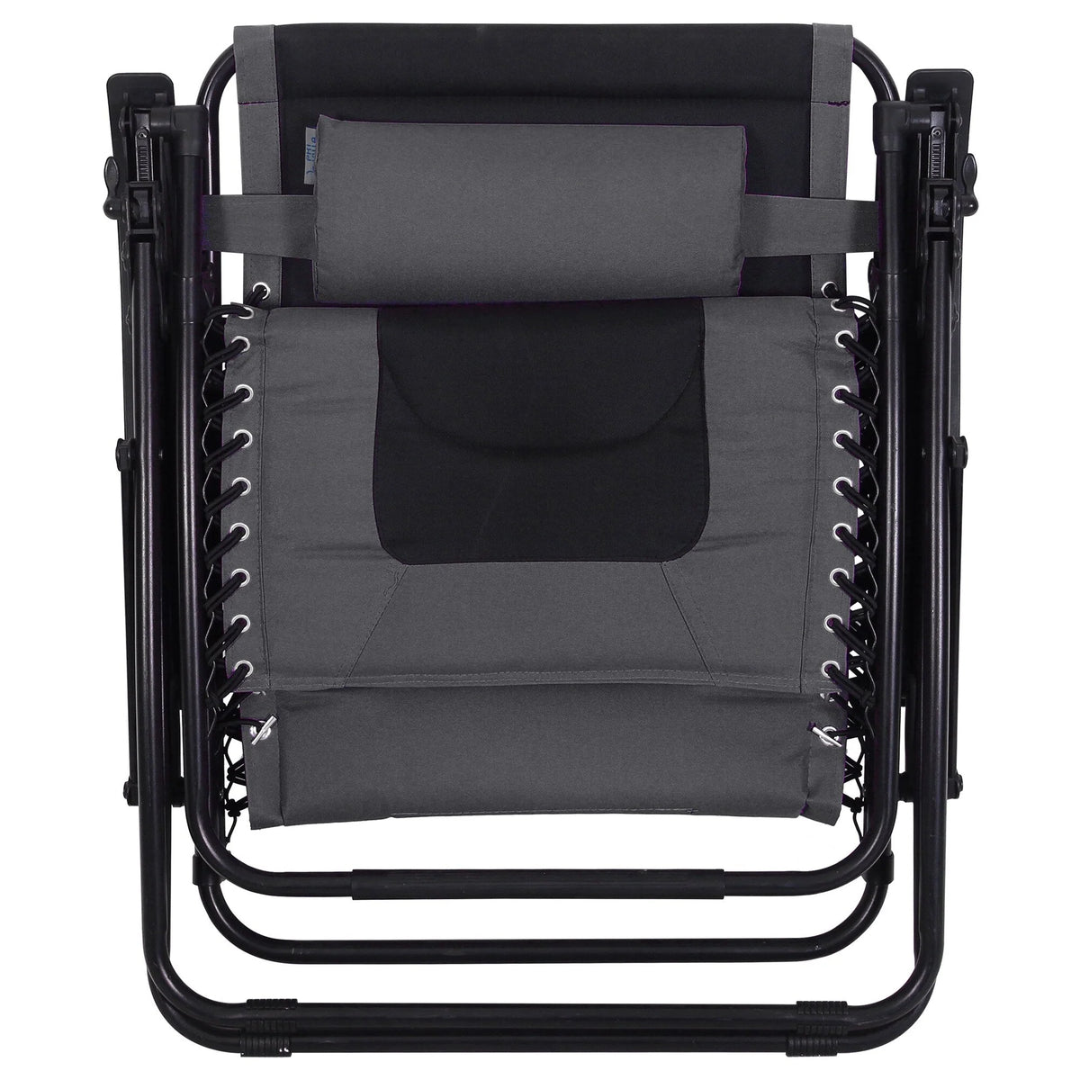 Fauteuil de relaxation zéro gravité XL surdimensionné rembourré avec accoudoirs plus larges et porte-gobelet réglable - N/A