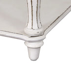 Table de chevet à pieds blancs antiques Magnolia Manor