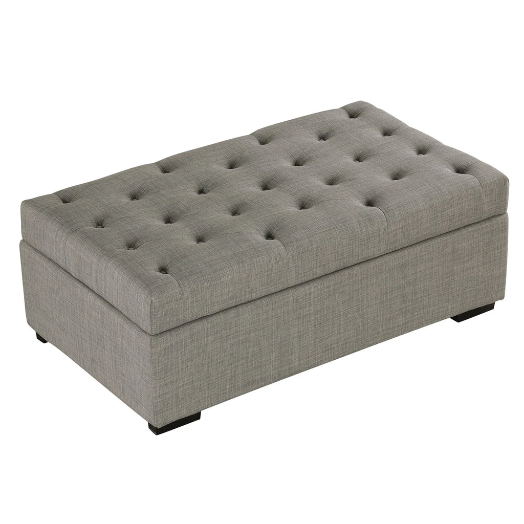 Pouf lit pliant, pouf de 126 cm avec lit pliant, pouf-lit convertible avec matelas à mémoire de forme et design capitonné