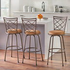 Tabourets Alyssa à hauteur réglable et pivotants Simple Living (lot de 3)