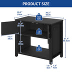 Meuble Support d'Aquarium Moasis 40-50 Gallons avec Prises de Courant