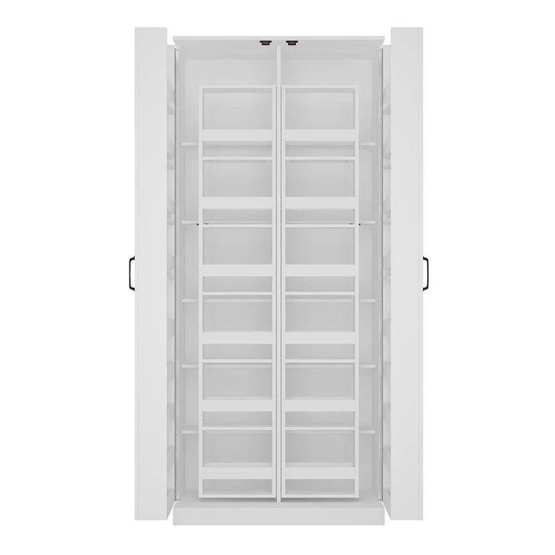 Organisateur de cuisine polyvalent : Meuble compact de 80 cm avec rangement intelligent