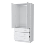 Armoire Prescott - Blanche