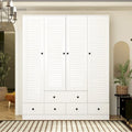 Armoire penderie placard 59L Grande armoire autonome blanche