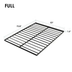 Planchette de lit en métal de 4 cm pour sommier de lit par Crown Comfort