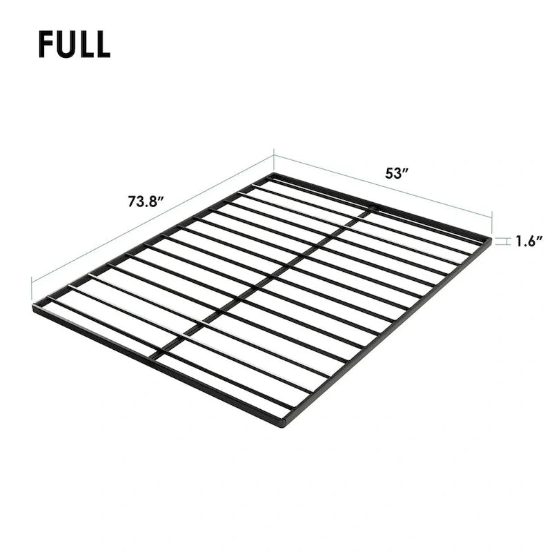Planchette de lit en métal de 4 cm pour sommier de lit par Crown Comfort