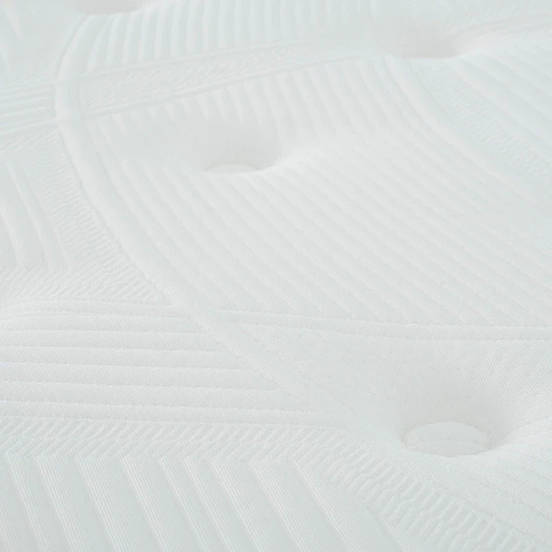Matelas hybride à mémoire de forme et ressorts ensachés Equilibria 8 po. - Moelleux - Livré en boîte