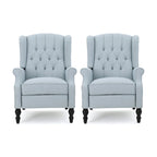 Fauteuils inclinables en tissu touffeté Walter (lot de 2) par Christopher Knight Home