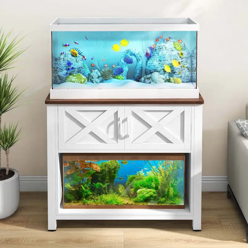 Meuble Support d'Aquarium Moasis 40-50 Gallons avec Prises de Courant