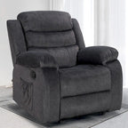 Fauteuil inclinable moelleux avec fonctions massage et chaleur