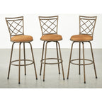 Tabourets Alyssa à hauteur réglable et pivotants Simple Living (lot de 3)