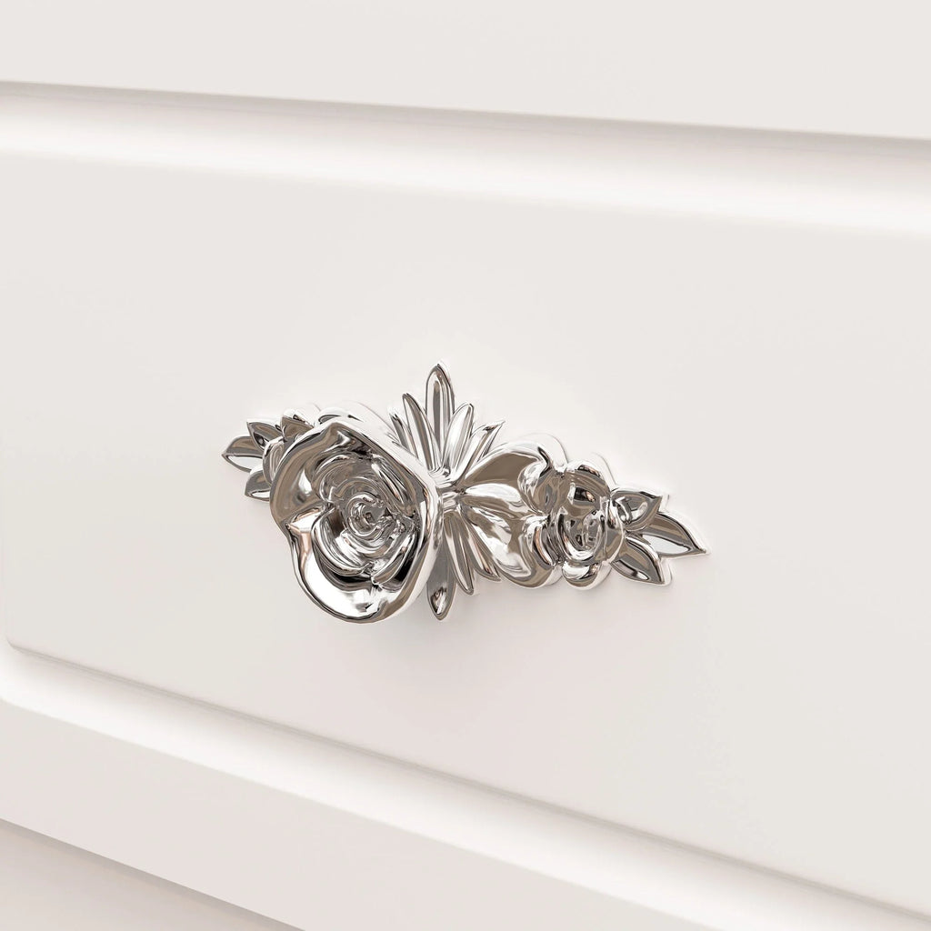 Coiffeuse moderne blanche avec miroir pliable éclairage réglable - 102,1 x 137,4 cm