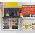 Four à double porte Elite Platinum avec rôtissoire et convection