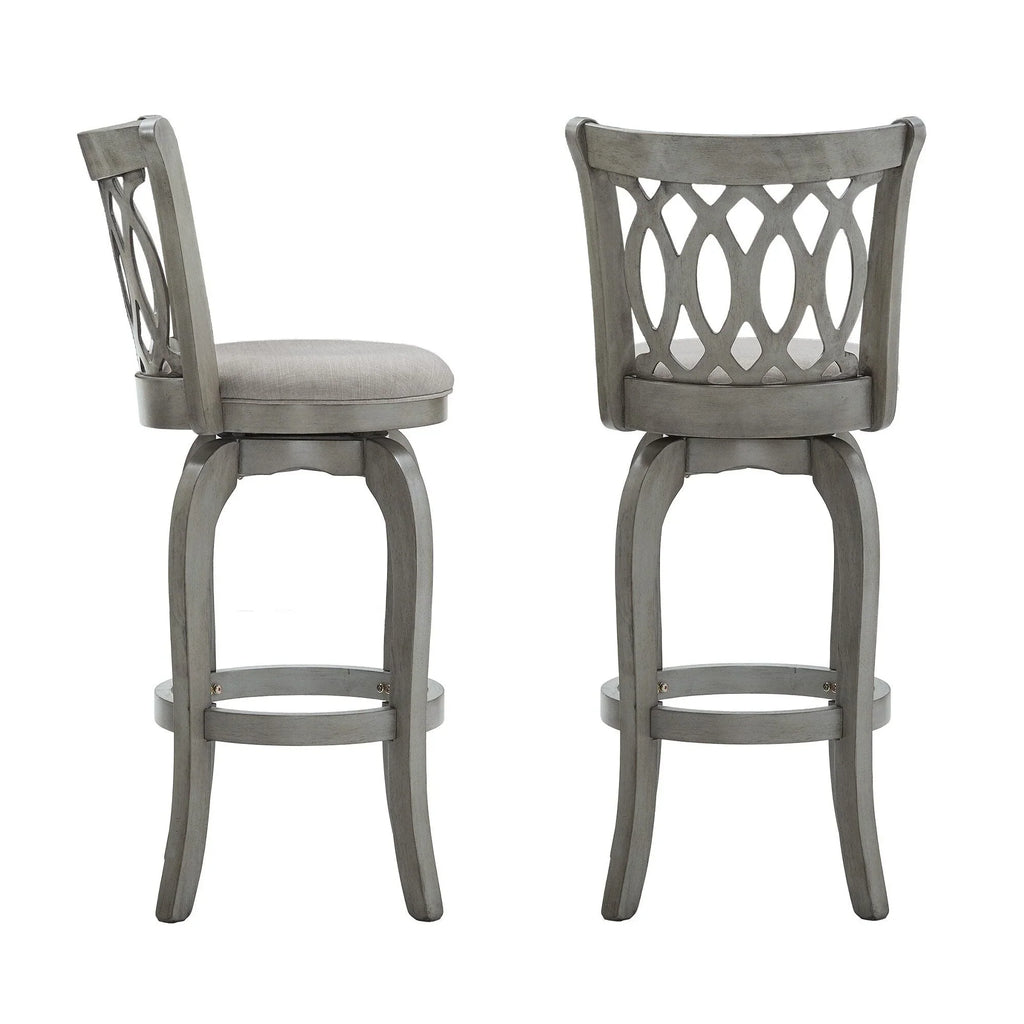 Tabouret de bar pivotant Rovinj Scroll Back