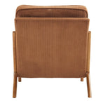 Fauteuil d'appoint rembourré Mid-Century Modern