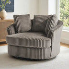 Fauteuil baquet pivotant déhoussable à bras encastrés DREAMSIDEA