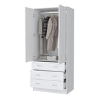 Armoire Prescott - Blanche
