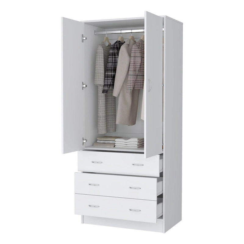 Armoire Prescott - Blanche