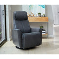 Fauteuil inclinable pivotant en cuir Fjords Urban