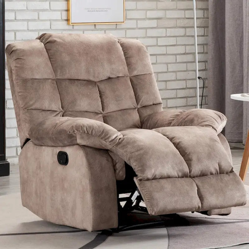 Fauteuil inclinable manuel ergonomique très rembourré