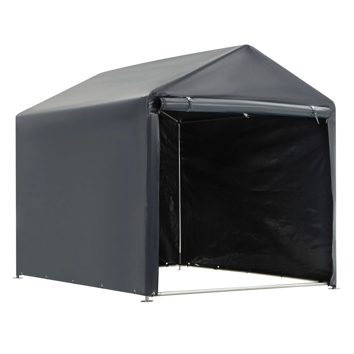Abri de rangement extérieur et abri de voiture : abri portable pour vélos, motos et rangement de jardin